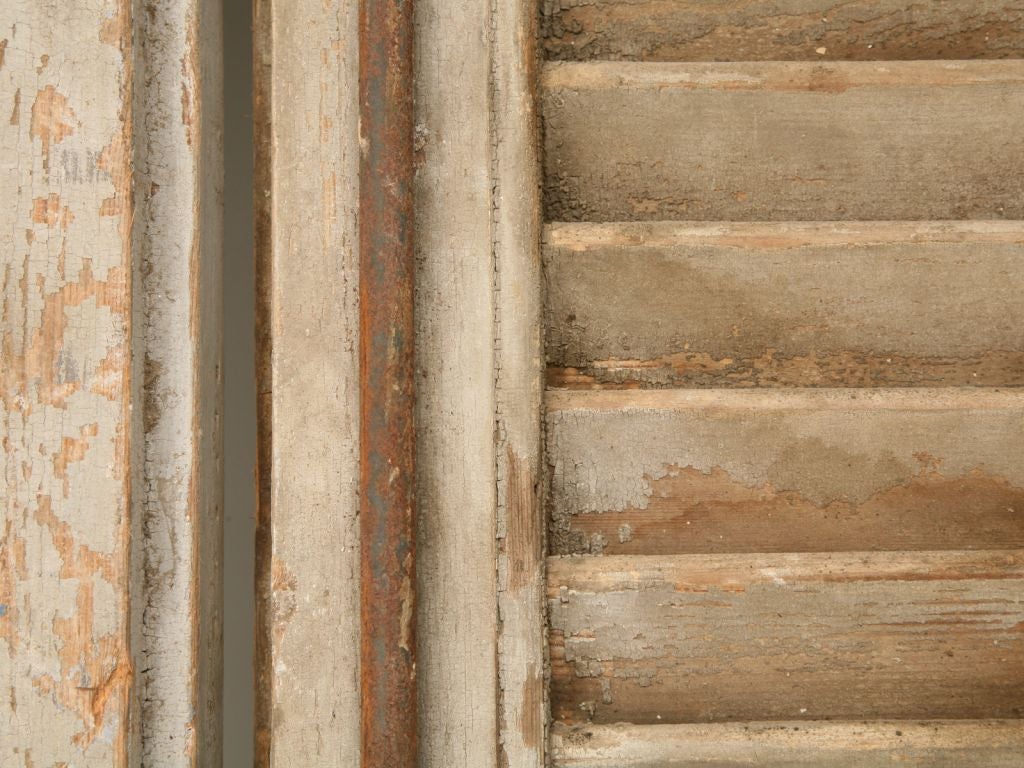 Late 1700's Pair of Château Shutters 3