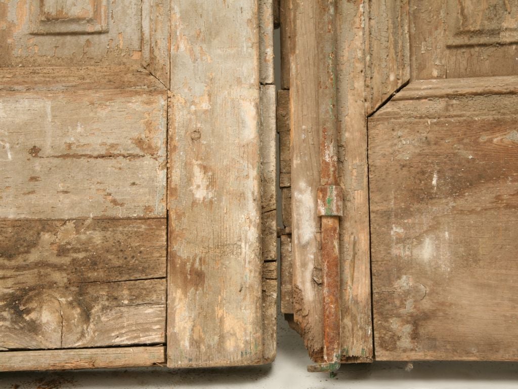 Late 1700's Pair of Château Shutters 4