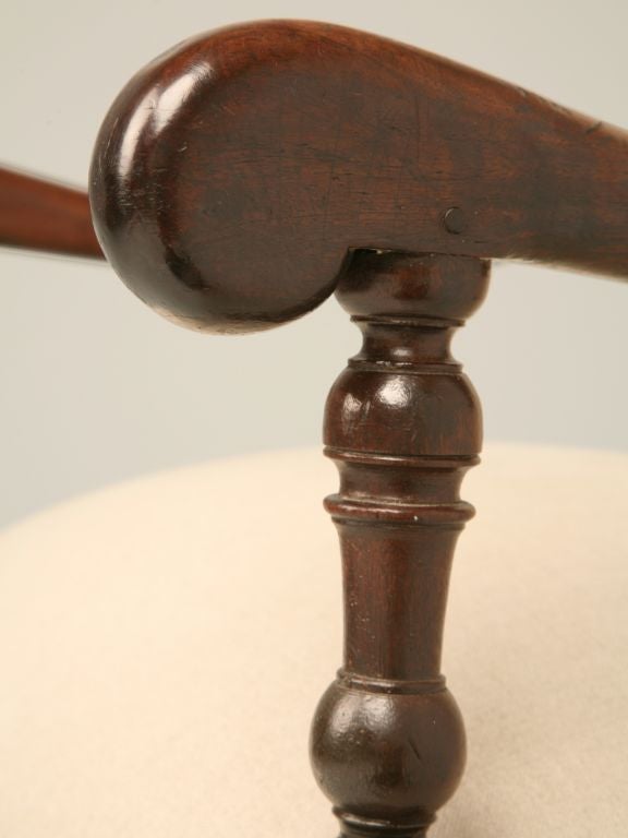 c.1750 French Walnut Louis XIII Style Armchair