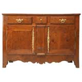 c.1780 Louis XV Style Yew Wood Buffet