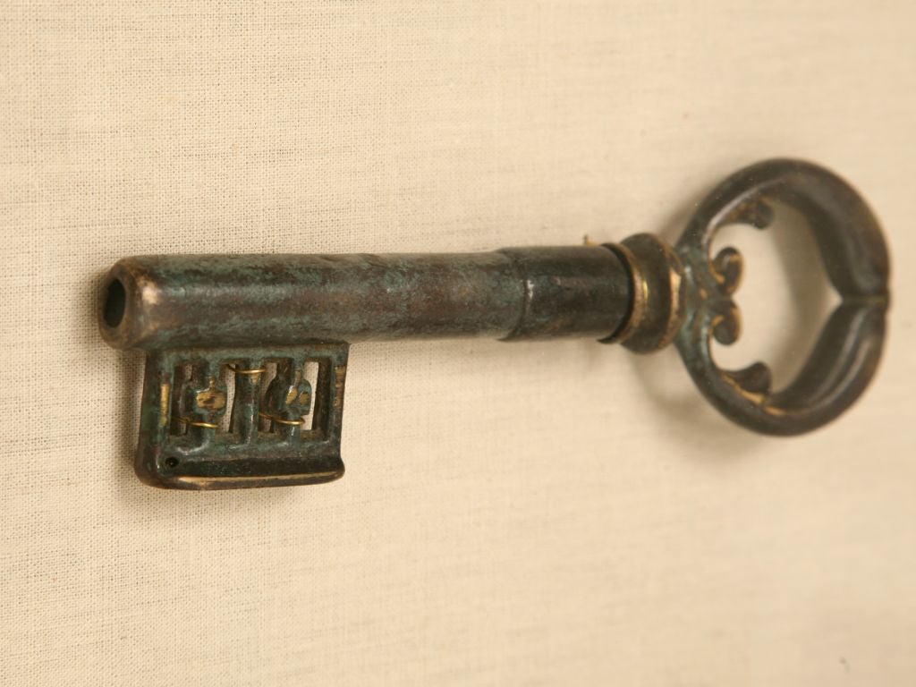 Bronze c.1900-1910 French Key Corkscrew