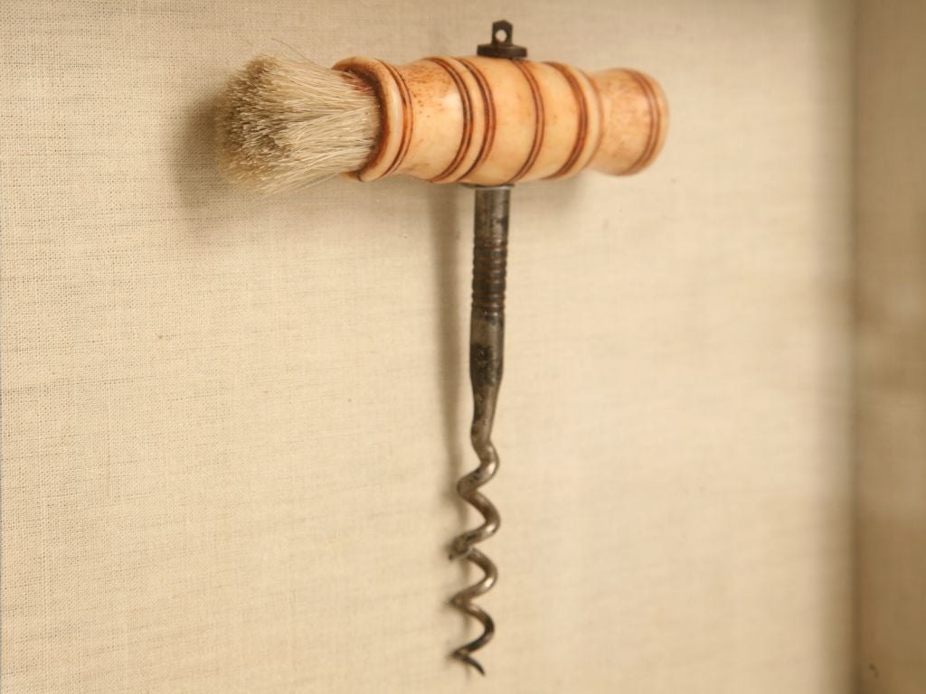 Antique French Corkscrew with Bone Handle 1