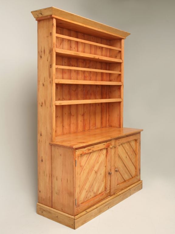 c.1860 Country Irish Pine Dresser