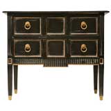 Louis XVI Style Distressed Painted Commode