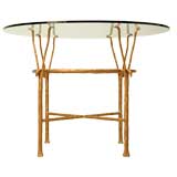 Vintage c.1950 Elisabeth Garouste and Mattia Bonetti Signed Dining Table