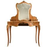 Antique 19th Century French Louis XV Style Painted Vanity