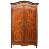 c.1720 Oystered Cherry Louis XV Armoire