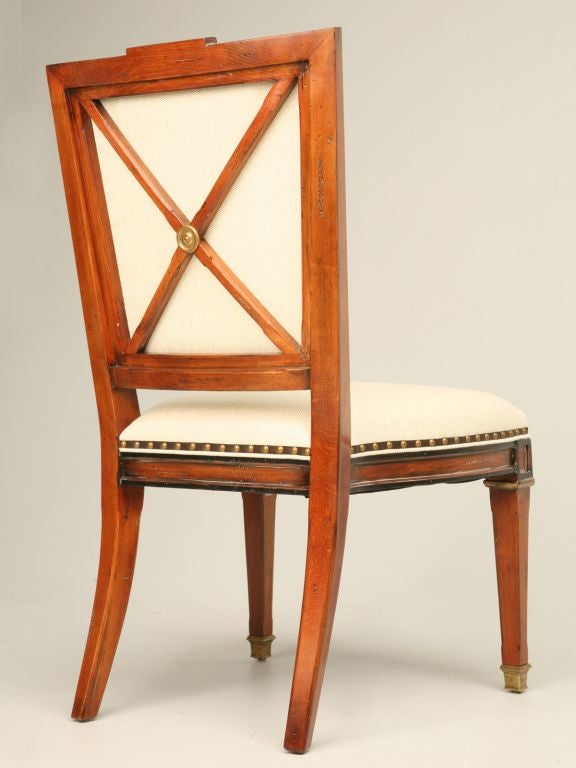 Directoire Style Dining Chairs 1