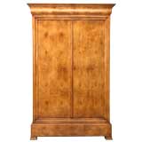 c.1880 3/4 Scale Louis Philippe Style Walnut Armoire