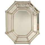 c.1960 Octagonal Venetian Mirror
