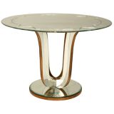 French 40
s Mirrored End Table
