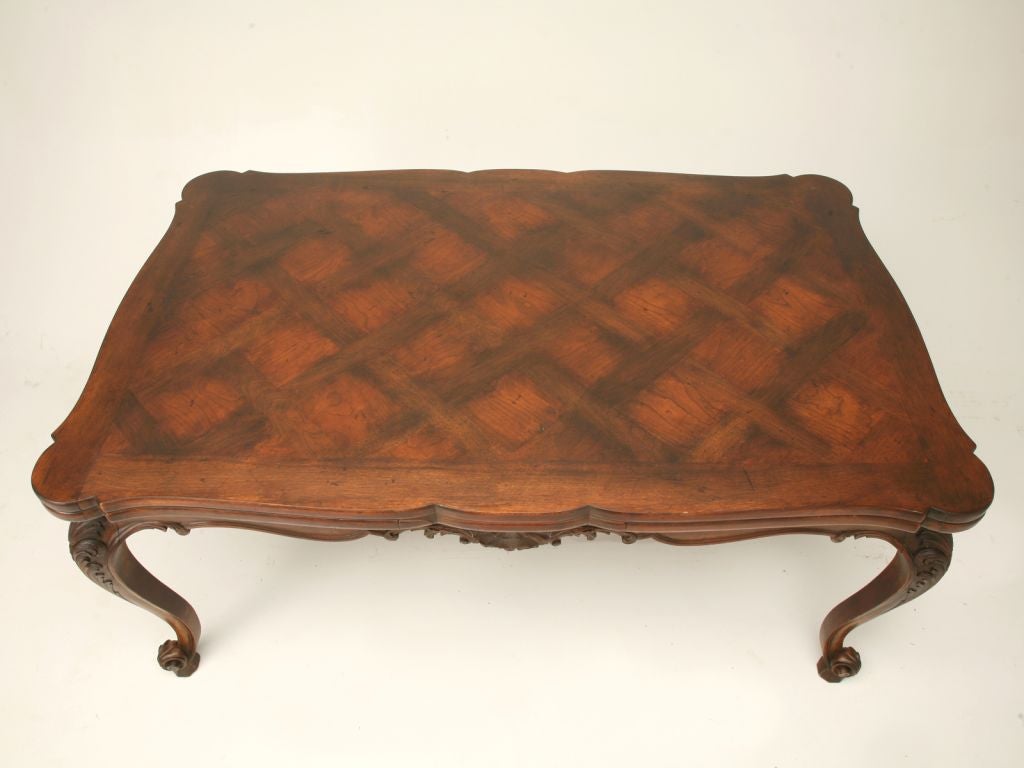 20th Century c.1920 French Hand-Carved Dining Table