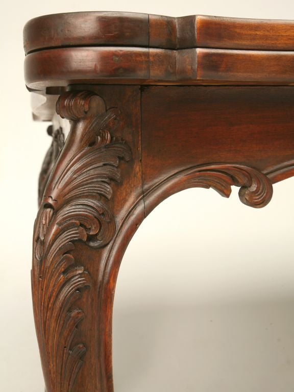 c.1920 French Hand-Carved Dining Table 4