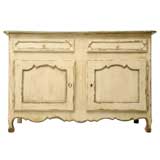c.1780 French Louis XV Style Painted Buffet