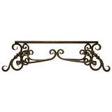 Hand-Forged Iron Coffee Table Base