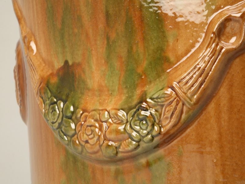 French Glazed Vase d'Anduze