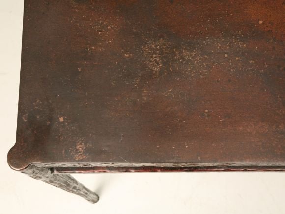 Giacometti inspirierter Esstisch oder Schreibtisch aus massiver Bronze, auf Bestellung gefertigt in jeder Größe (Handgefertigt) im Angebot