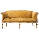 c.1850 Directoire Style Painted Settee
