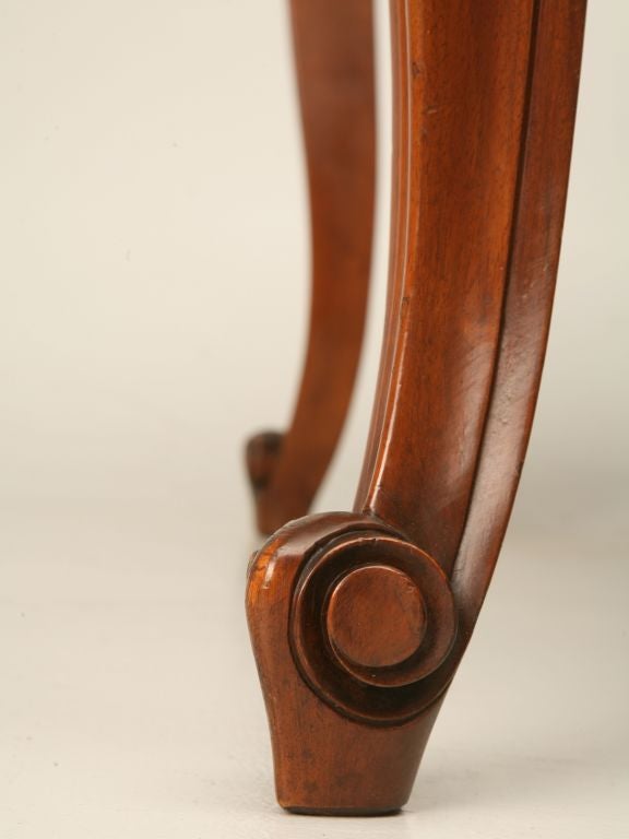 Easily Seat 12! French Walnut Draw Leaf Table w/ Parguet Top 5