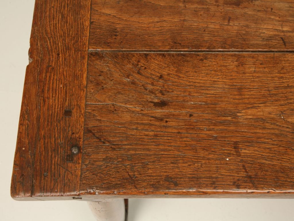 Early Nighteenth Century Antique French Farm House Table 1