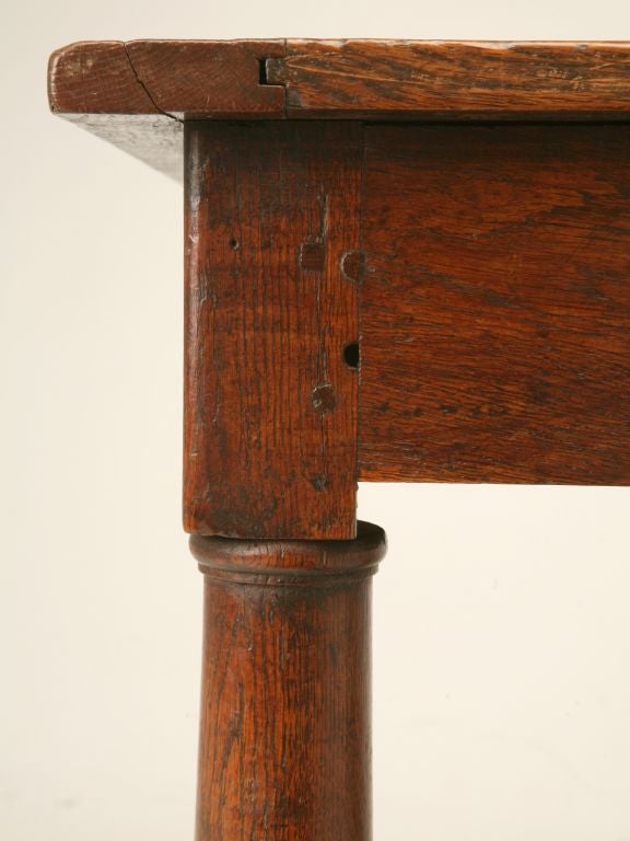 Early Nighteenth Century Antique French Farm House Table 6