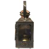 Antique c.1880 French Railroad Lantern