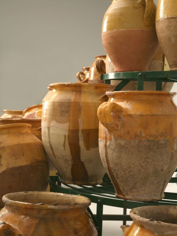 c.1860-1900 Antique French Confit Pots-Great Kitchen Accessories 5