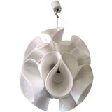Italian Plexi Ribbon Light Fixture