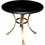 Bronze Neo Classical Slate Top Table