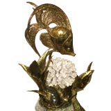 French Fantasy Fish Lamp--Sculpture