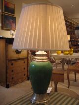Green Painted Table Lamp