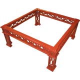 VIntage Red Coffee Table