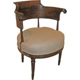Mid 19th Century Barrel Chair