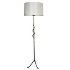 French Iron and Gilt Floor Lamp 10