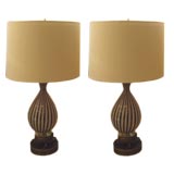 Pair of Dino Martens Table Lamps