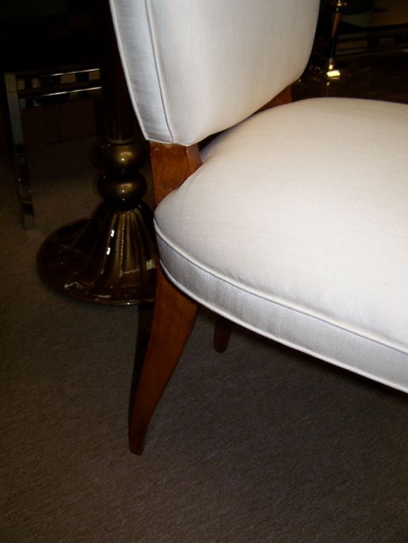 Pair of Side Chairs Attributed Andre Arbus In Good Condition In Cathedral City, CA