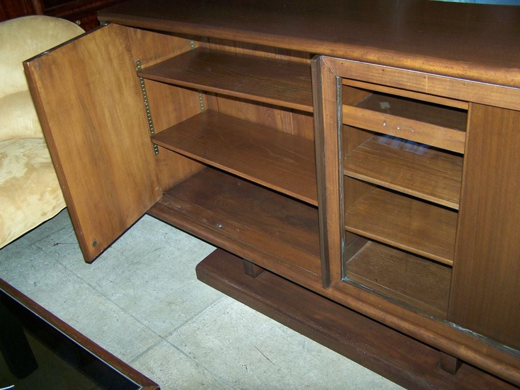 French Credenza by Marcel Gascoin In Good Condition For Sale In Cathedral City, CA