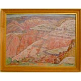 Vintage "ARIZONA", Grand Canyon Painting by Francis Newton