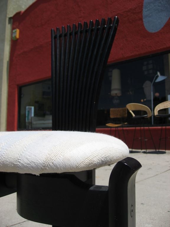 Norwegian Totem Dining Chairs by Torstein Nilsen, Set of Six