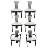 Totem Dining Chairs by Torstein Nilsen, Set of Six