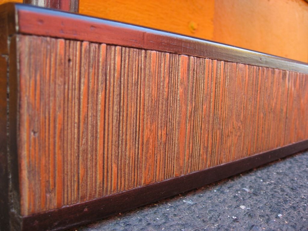 Little bookcase and matching planter att. to Paul Frankl 2