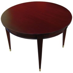 Ebonized Dining Table Attributed to Dominique