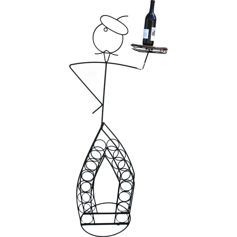 Wine stand in the style of John Risley