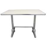 Vintage French Chrome Writing Table