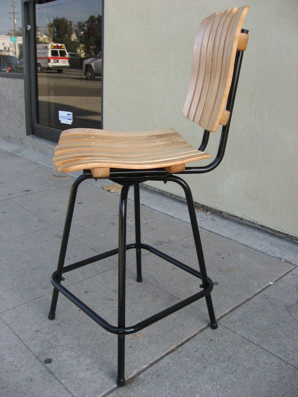 Pair of Countertop Stools by Arthur Umanoff at 1stdibs