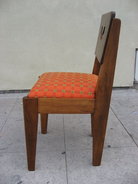 4 Rustical 40's French Chairs