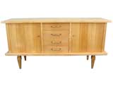 Elegant  French 40's Sycamore Buffet