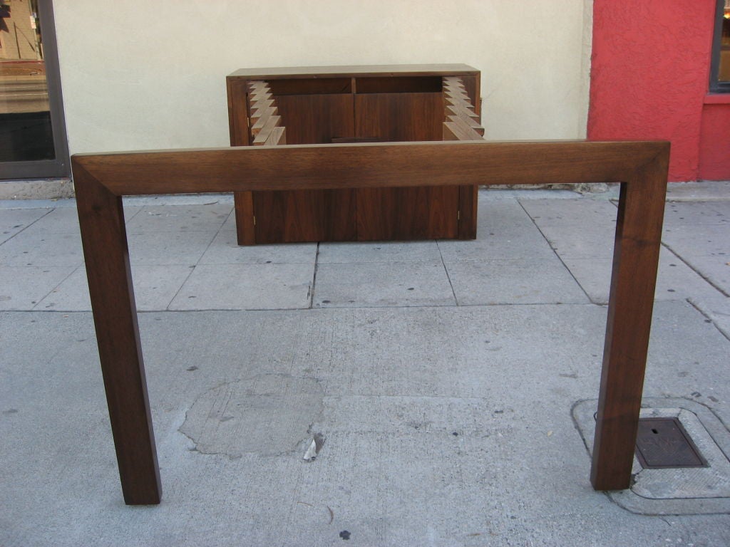 American Cabinet/Dining Table by Stanley Young for Glenn of California