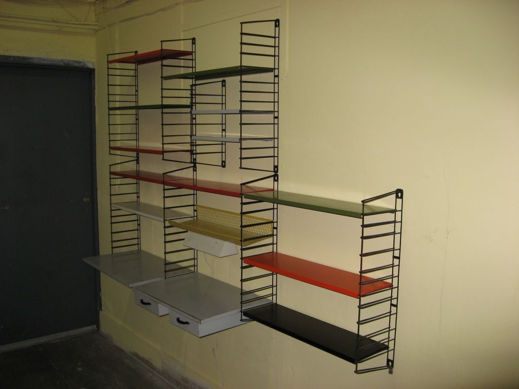metal modular shelving unit  by the manufacture Tomado