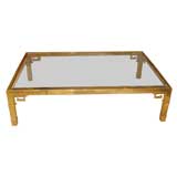 Brass Coffee Table by Mastercraft.